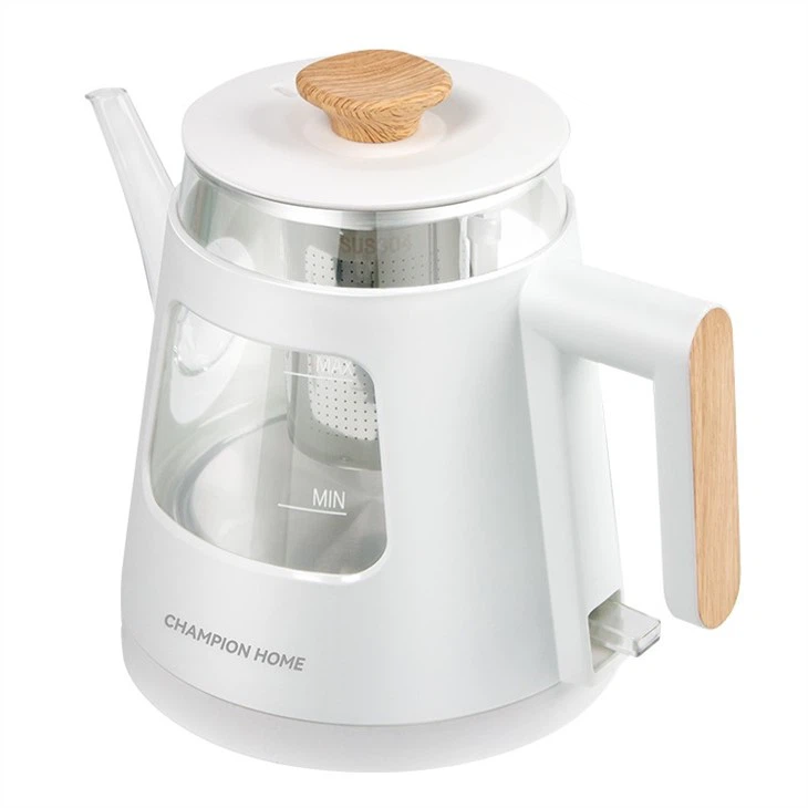 crystal clear electric kettle