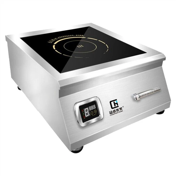 commercial induction wok cooker