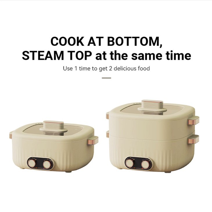 Yuanyang Pot Design 6L Electric Cooking Pot